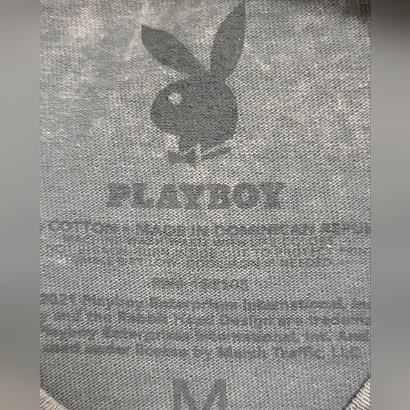 Playboy Kids Gray Graphic T-Shirt - Picture 2 of 3